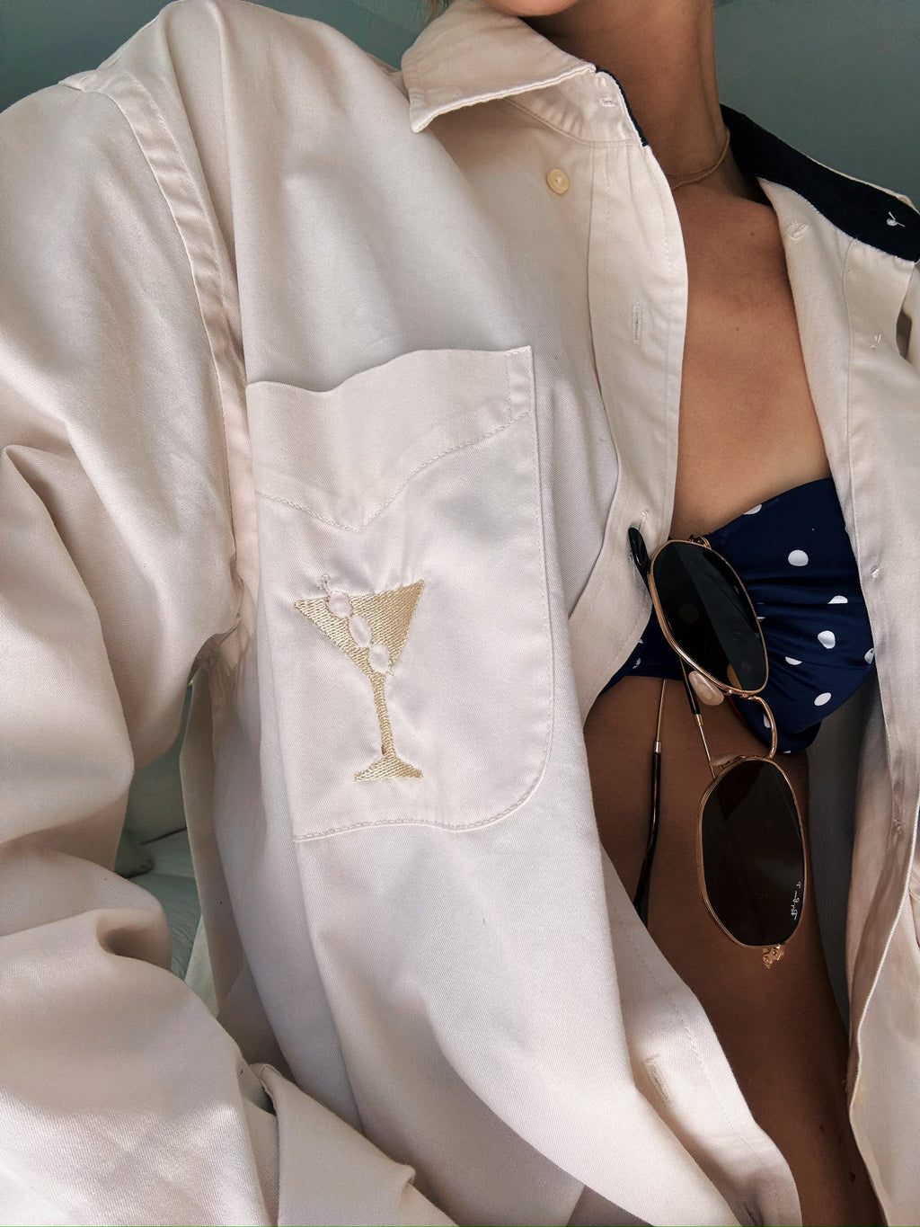 The Martini Button Up