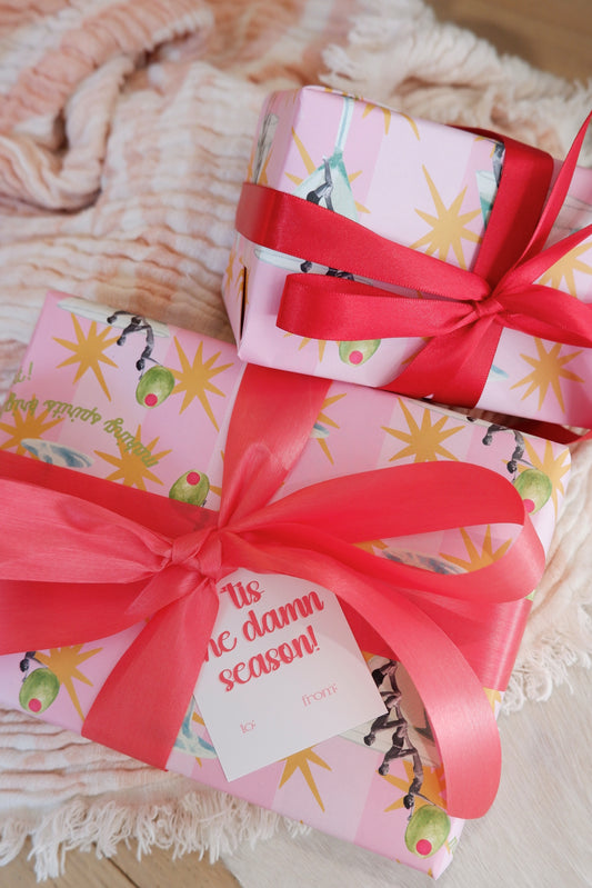 The Making Spirits Bright Wrapping Paper
