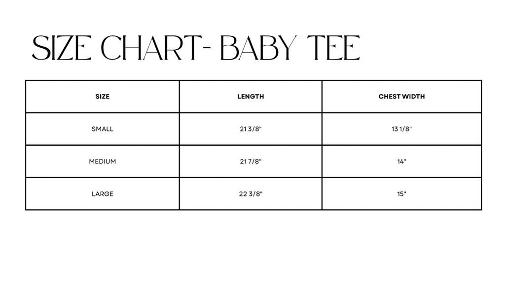The 1999 Americana Baby Tee